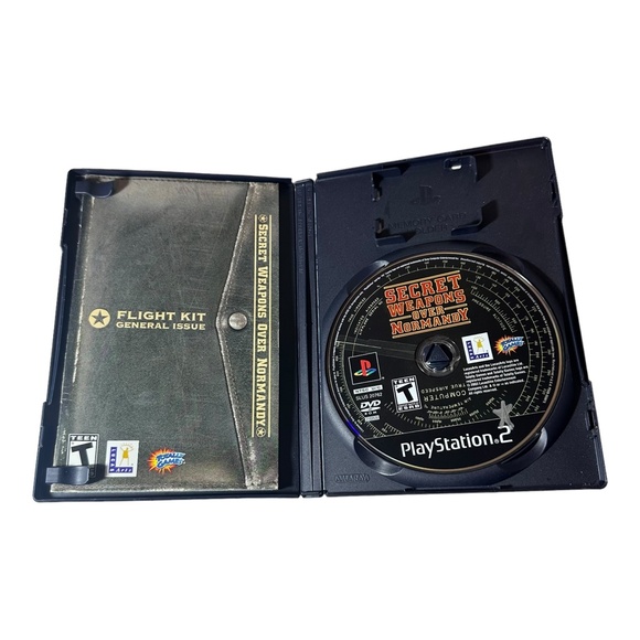Playstation 2 Secret Weapons Over Normandy (Sony, PS2 2003) READ - Picture 2 of 3